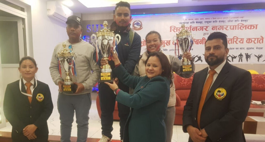 सिद्धार्थनगर दोस्रो उप–मेयर कप करातेको उपाधी नवलपरासीलाई snp upmayor cup