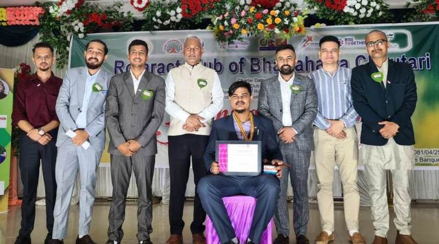 रोट्रयाक्ट भैरहवा चौतारीको अध्यक्षमा पौडेल