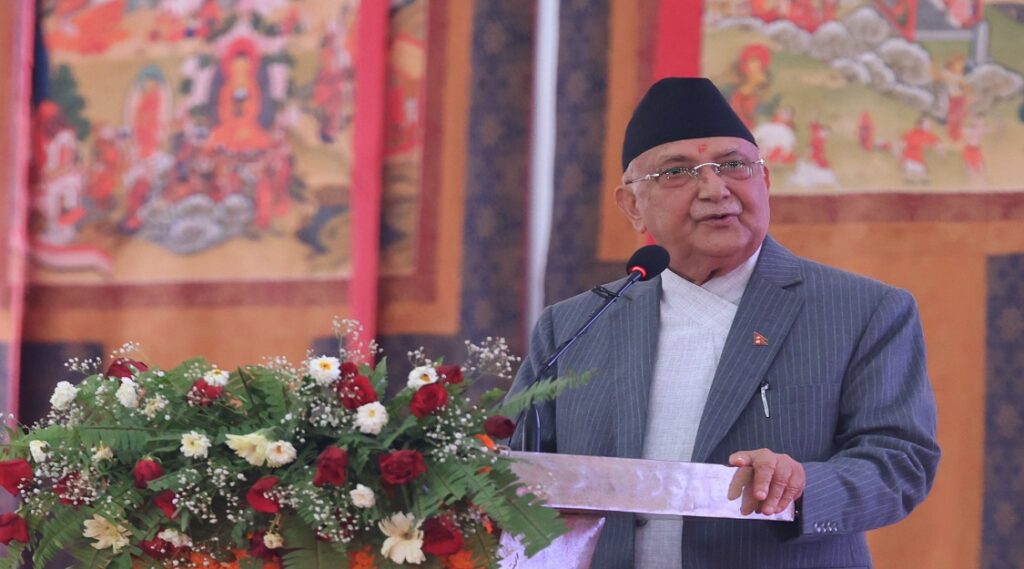 लुम्बिनी गुरुयोजना पूर्ण कार्यान्वयनमा सरकार प्रतिबद्ध छ : प्रधानमन्त्री